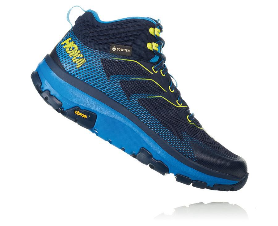 Hoka One One Wandelschoenen Heren - Toa Gore-Tex - Donkerblauw - LZ4679023